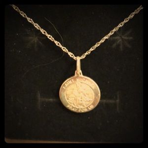 ST. MICHAEL pendant with chain